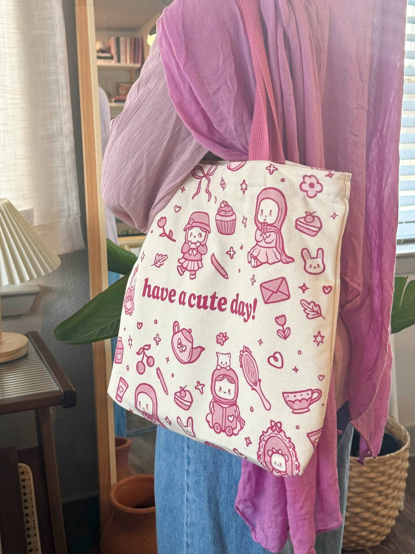 (Seconds) Tote Bag - Have a cute day!
