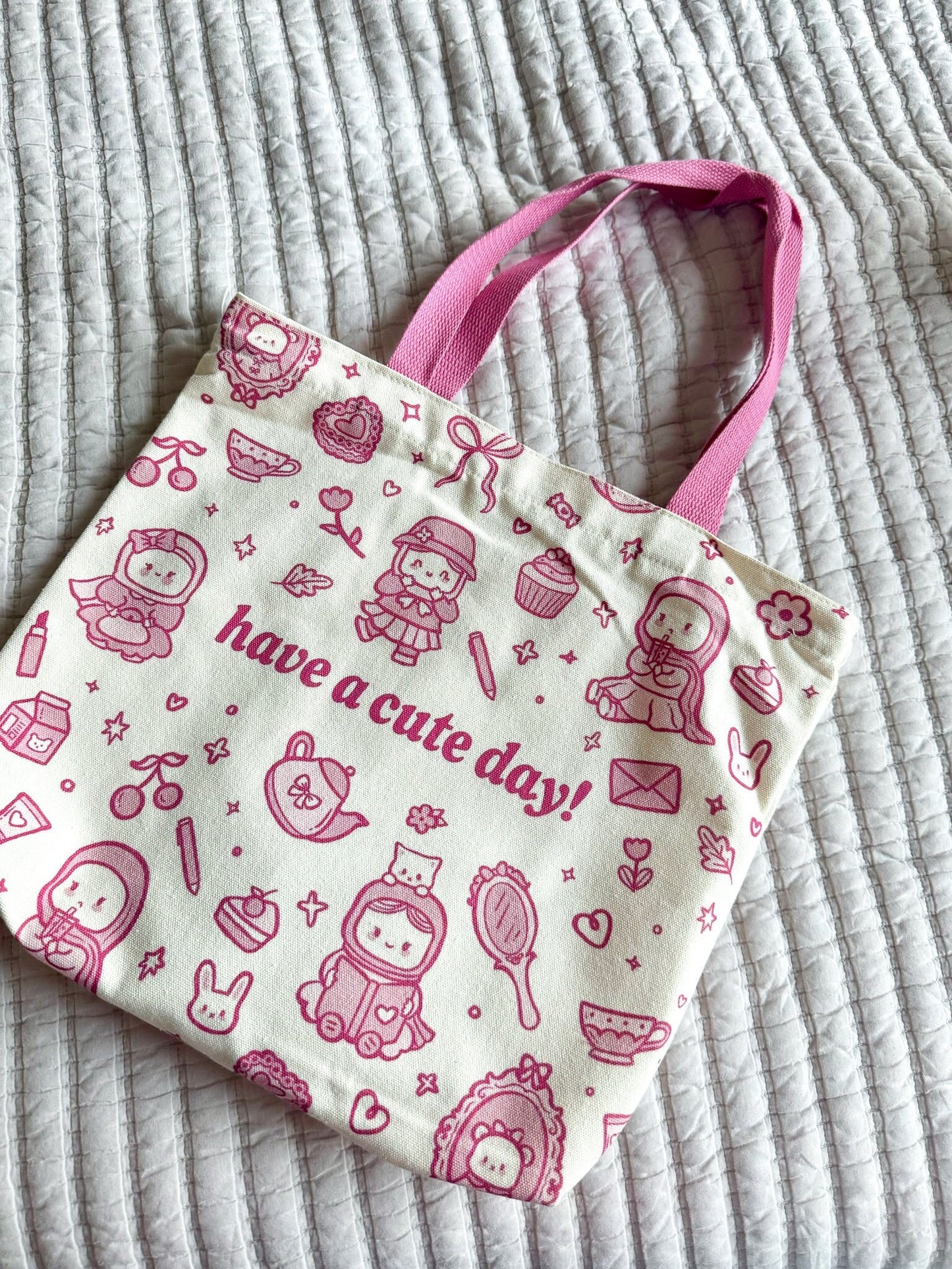(Seconds) Tote Bag - Have a cute day!