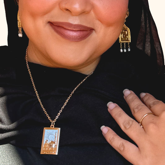 Necklace - As Shams & Al Qamr Sun and Moon Necklaces