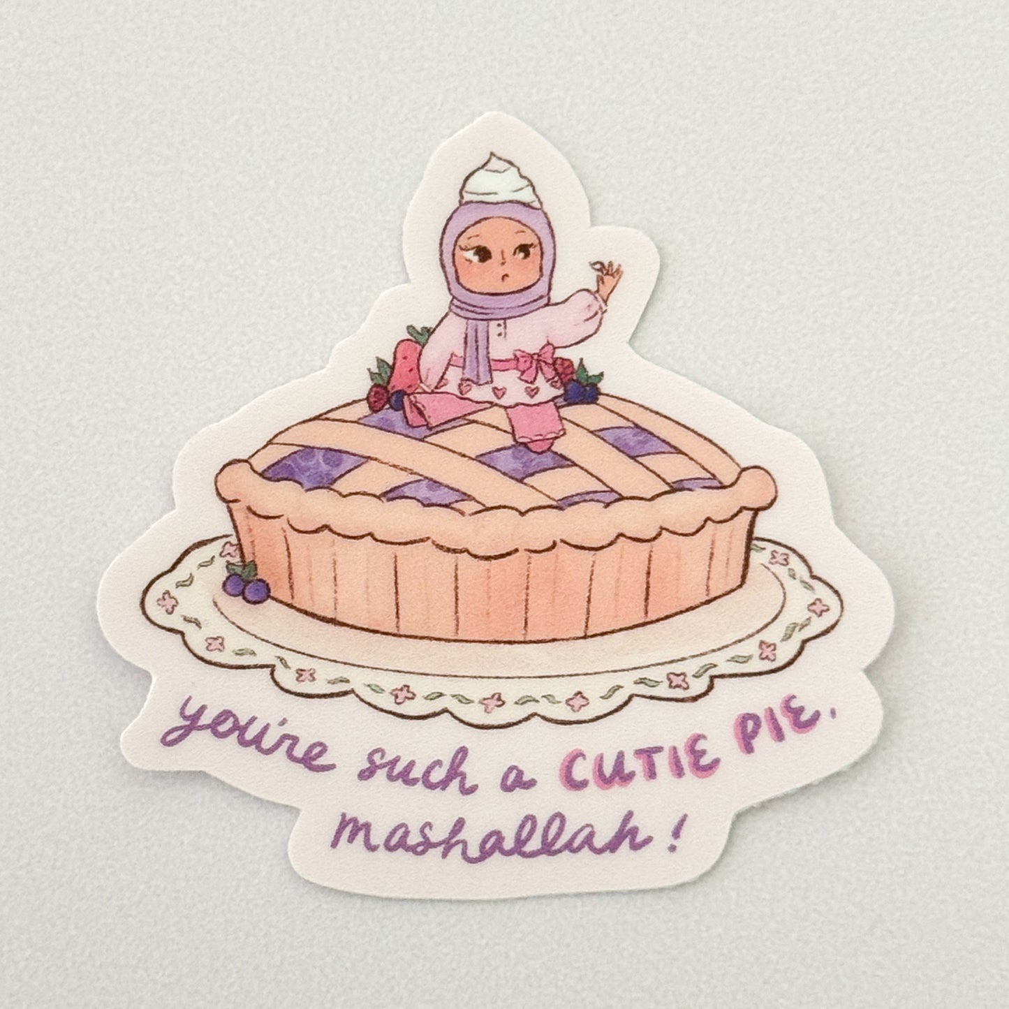 Sticker - Mashallah You're A Cutie Pie