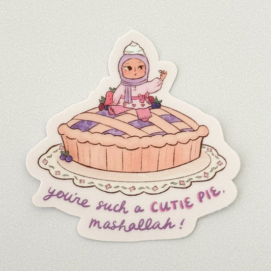Sticker - Mashallah You're A Cutie Pie