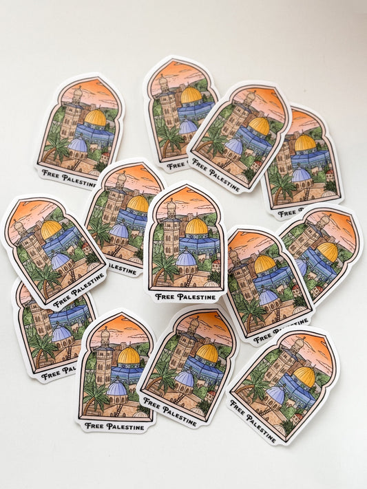 Sticker - Holy Land - 100% of profits go to Palestine