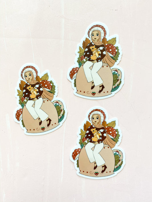 Sticker - Autumn Hijabi