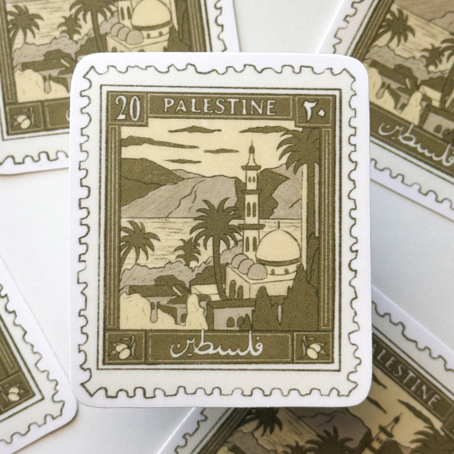 Sticker - Masjid by the Sea - 100% of profits go to Palestine