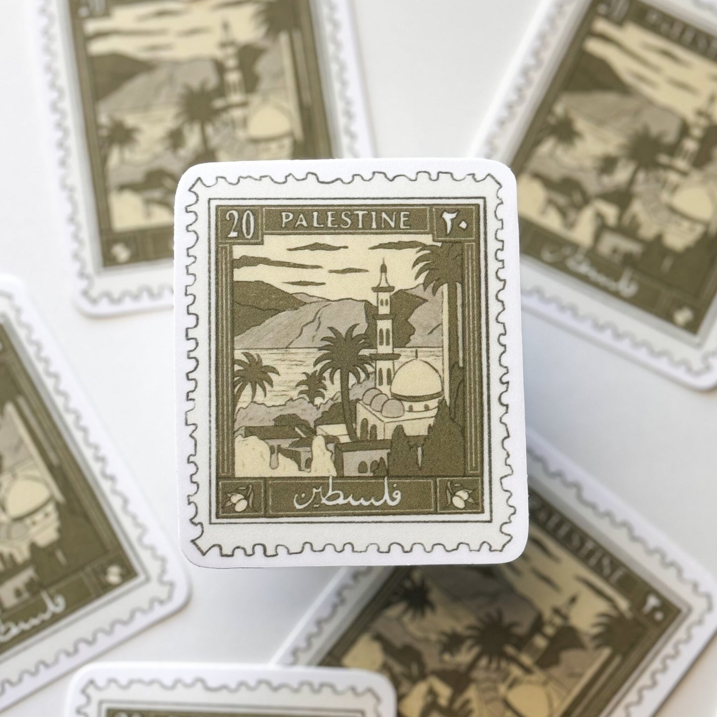 Sticker - Masjid by the Sea - 100% of profits go to Palestine