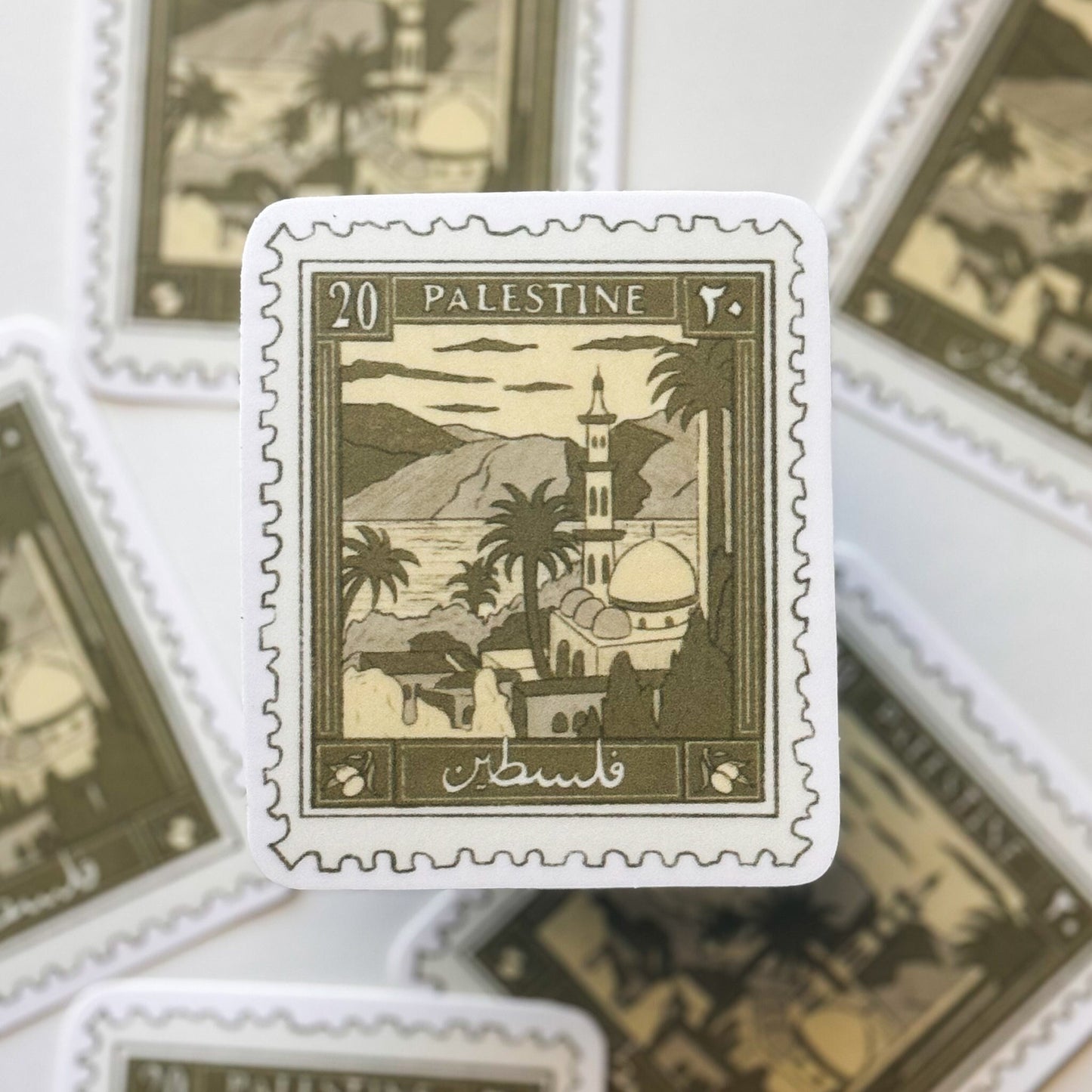 Sticker - Masjid by the Sea - 100% of profits go to Palestine