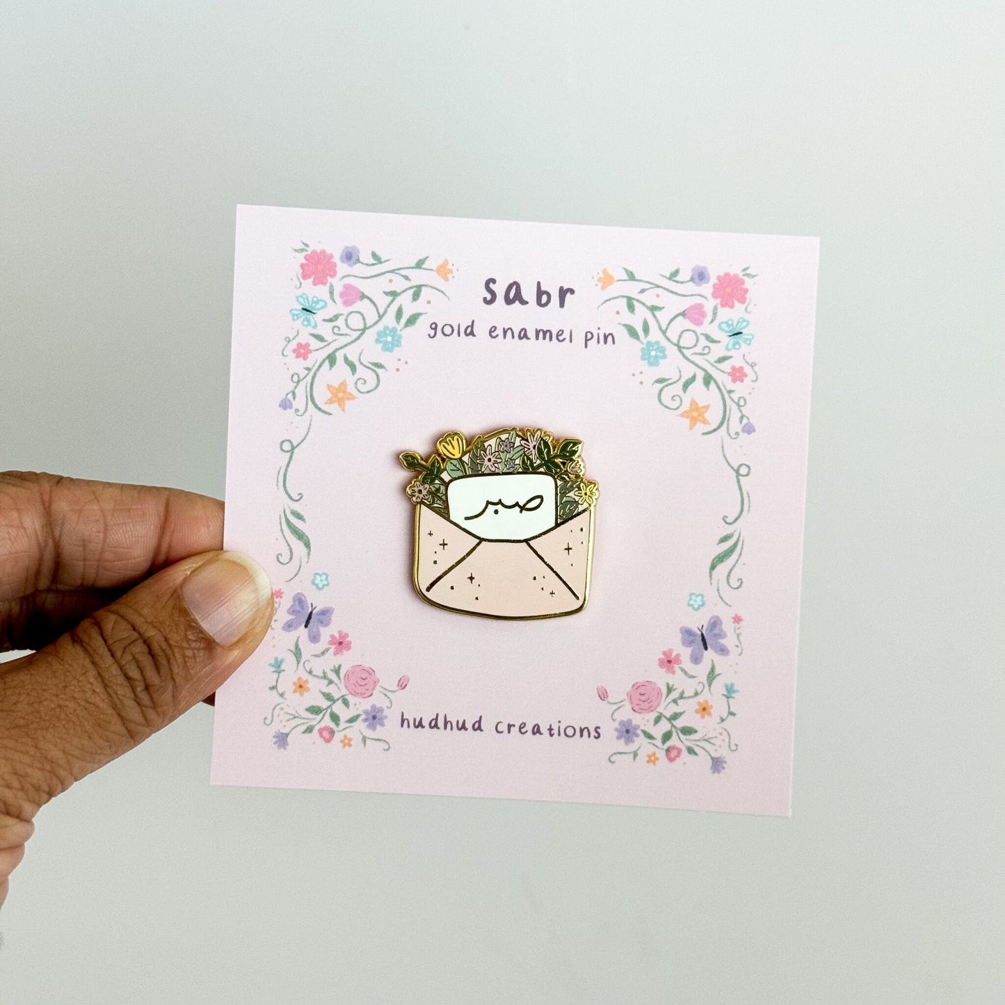Enamel Pin - Sabr (Pink)