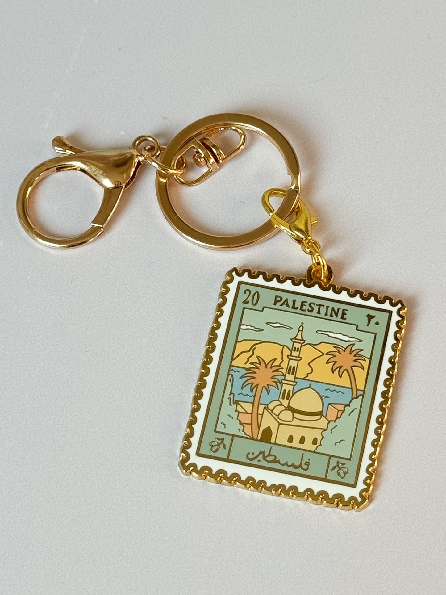 Keychain - Postcard from Palestine
