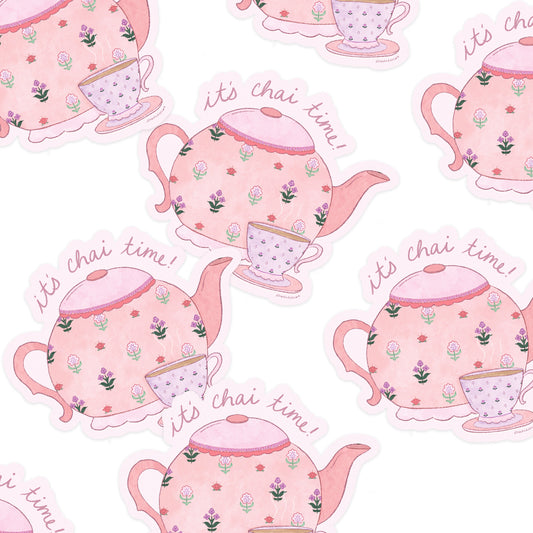 Sticker - It's Chai Time