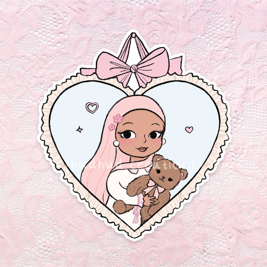 Sticker - Hijabi Sweetheart Sticker