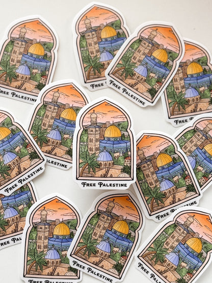 Sticker - Holy Land - 100% of profits go to Palestine