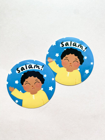 Sticker - Boy/Girl Salam Sticker