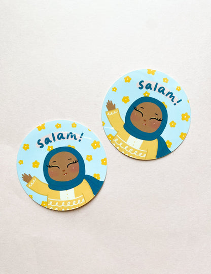 Sticker - Boy/Girl Salam Sticker