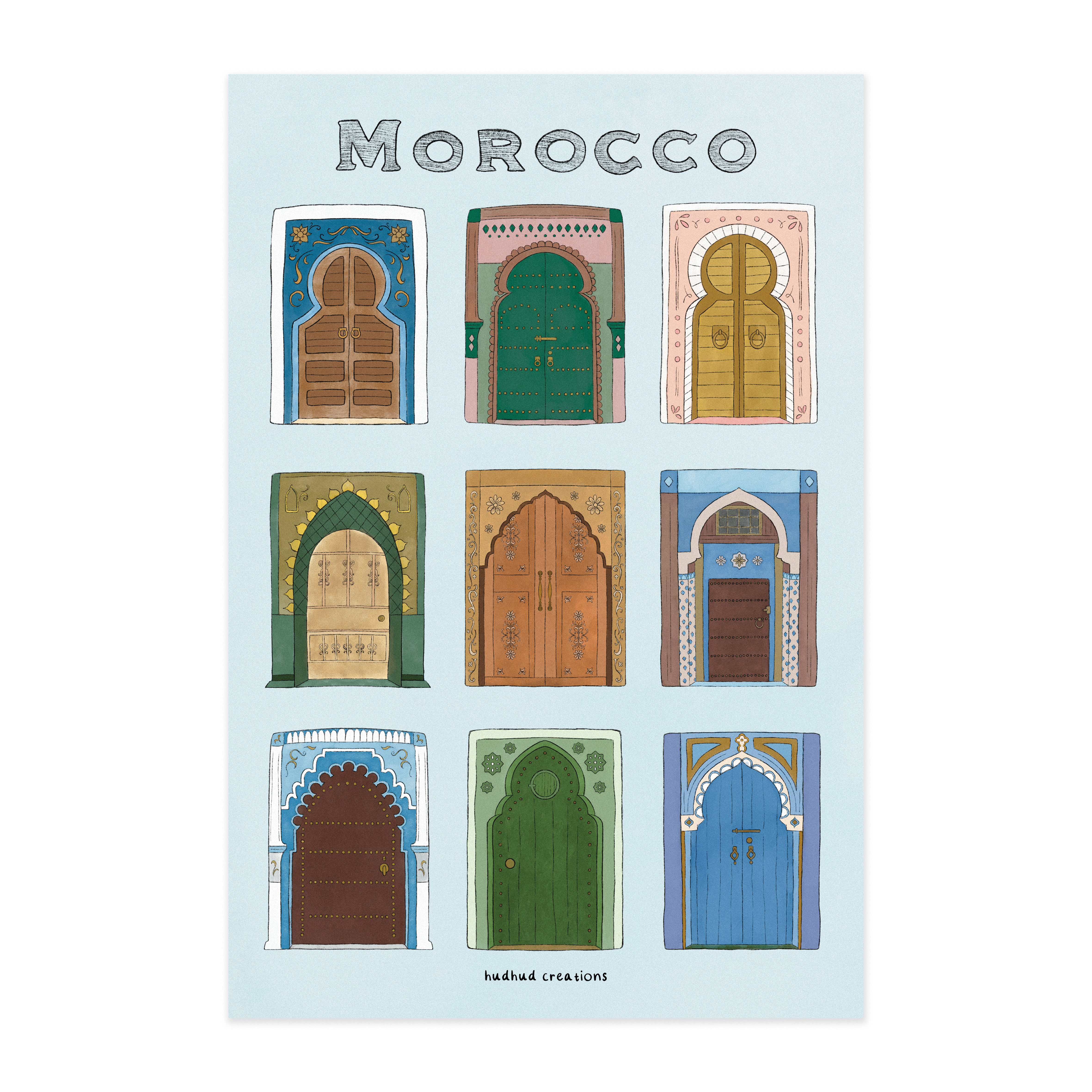 Print - Morocco Postcard 4x6"
