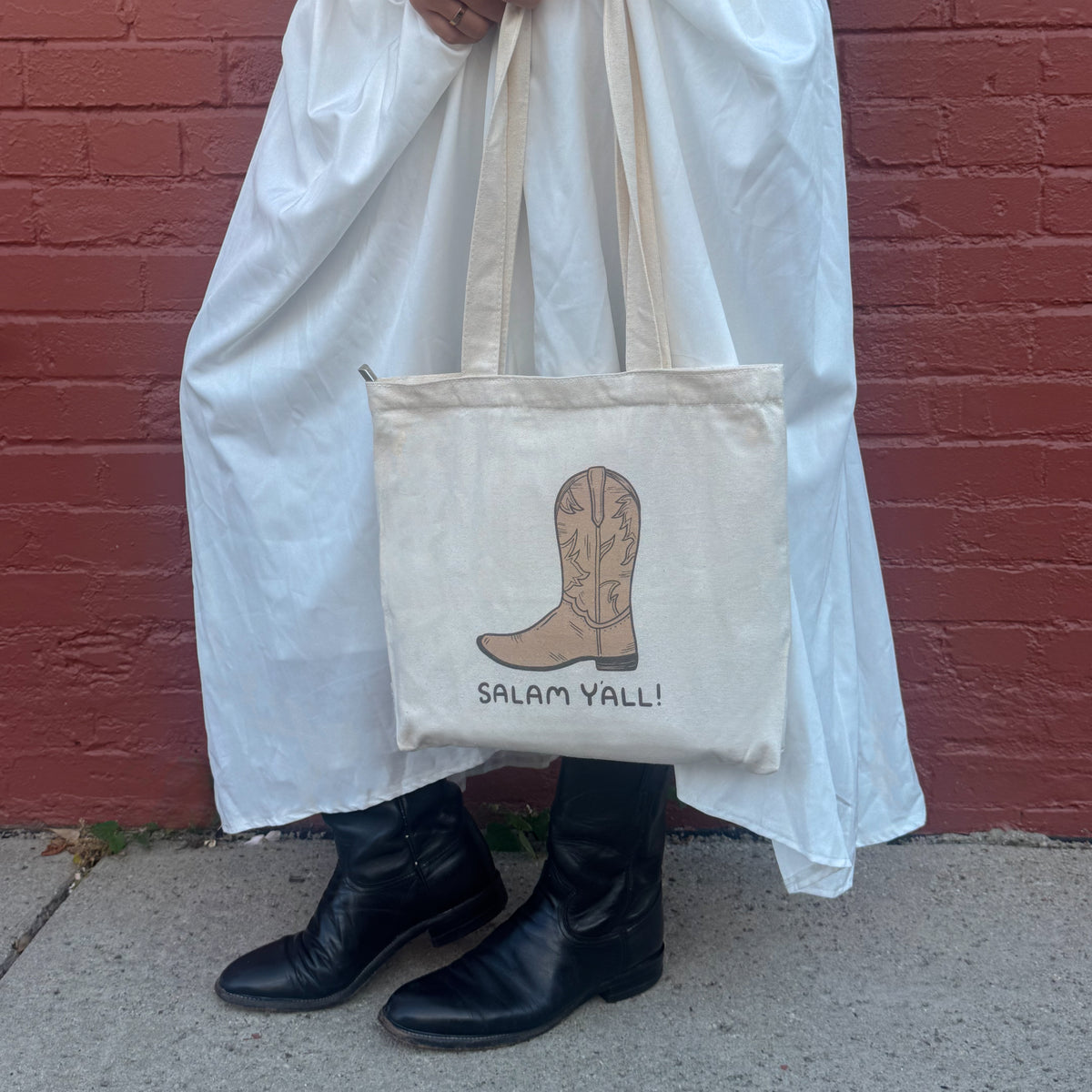 Tote Bag - Salam Y'all! (Brown)