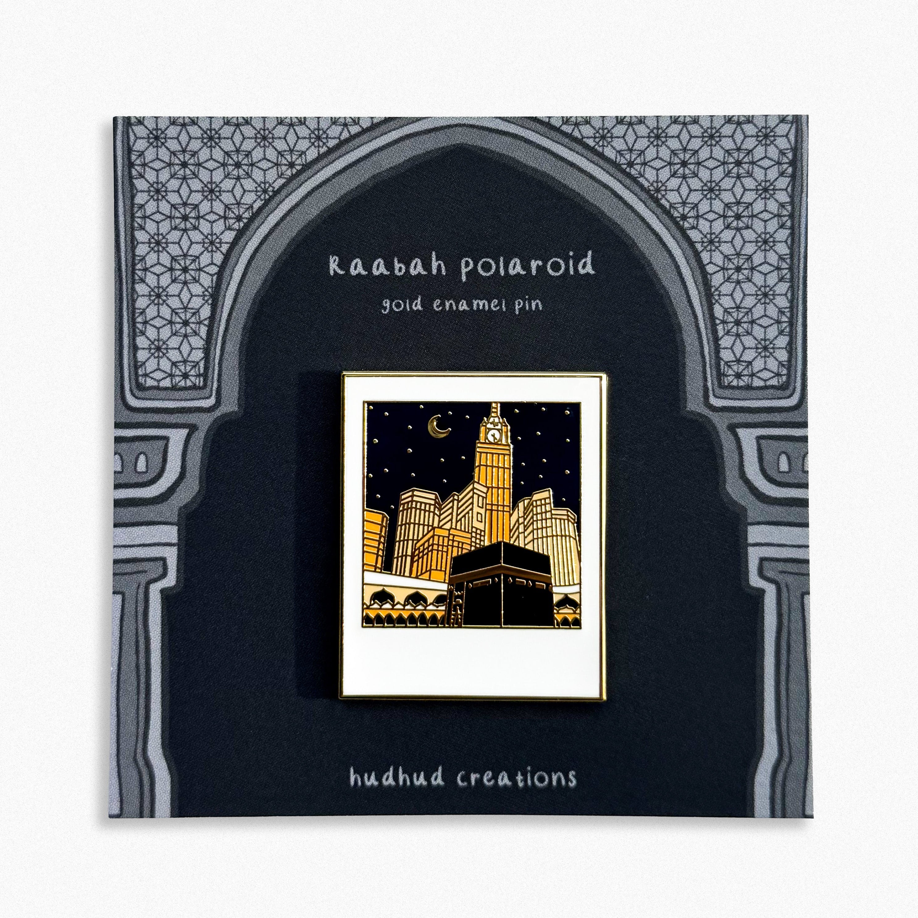 Enamel Pin - Kaabah Polaroid
