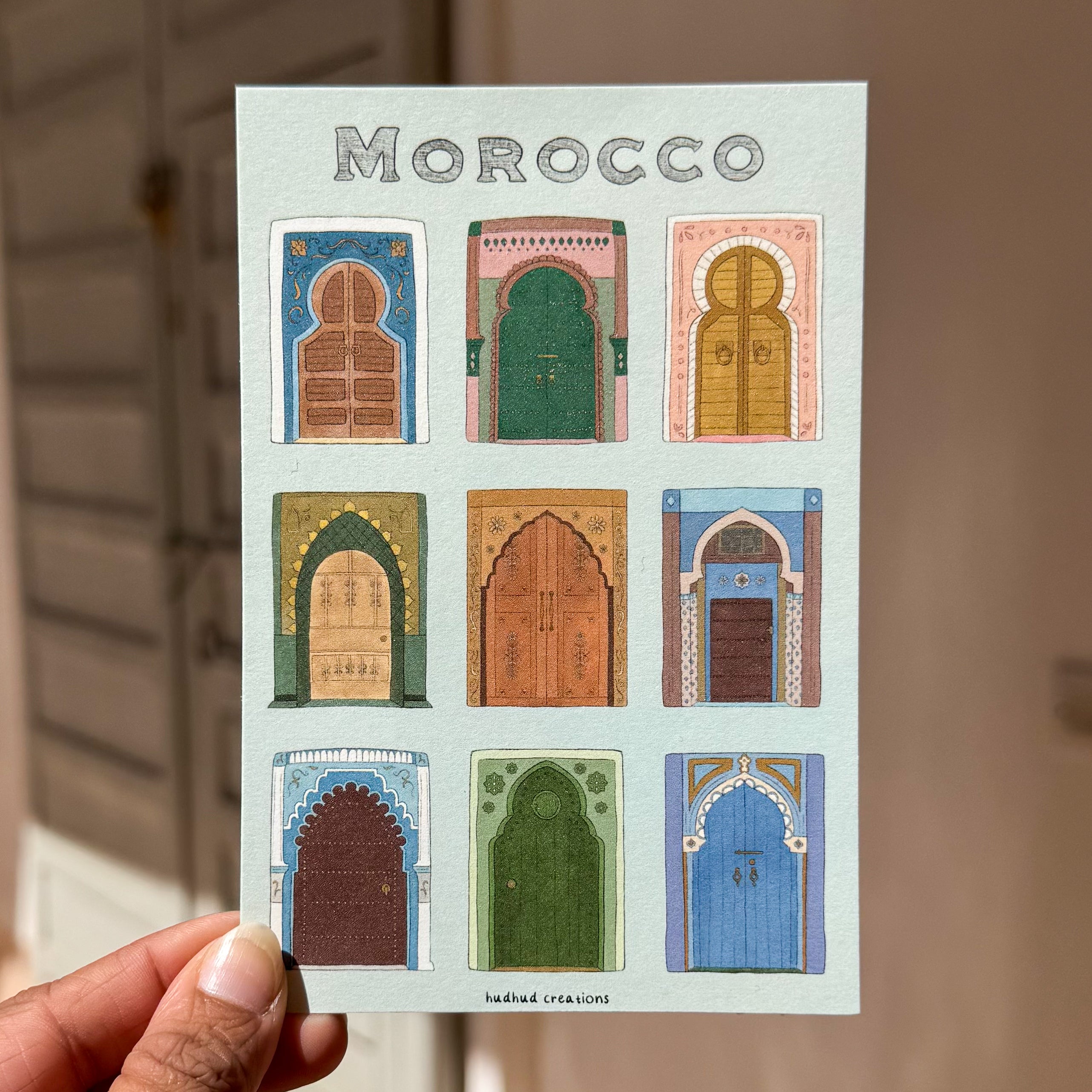 Print - Morocco Postcard 4x6"