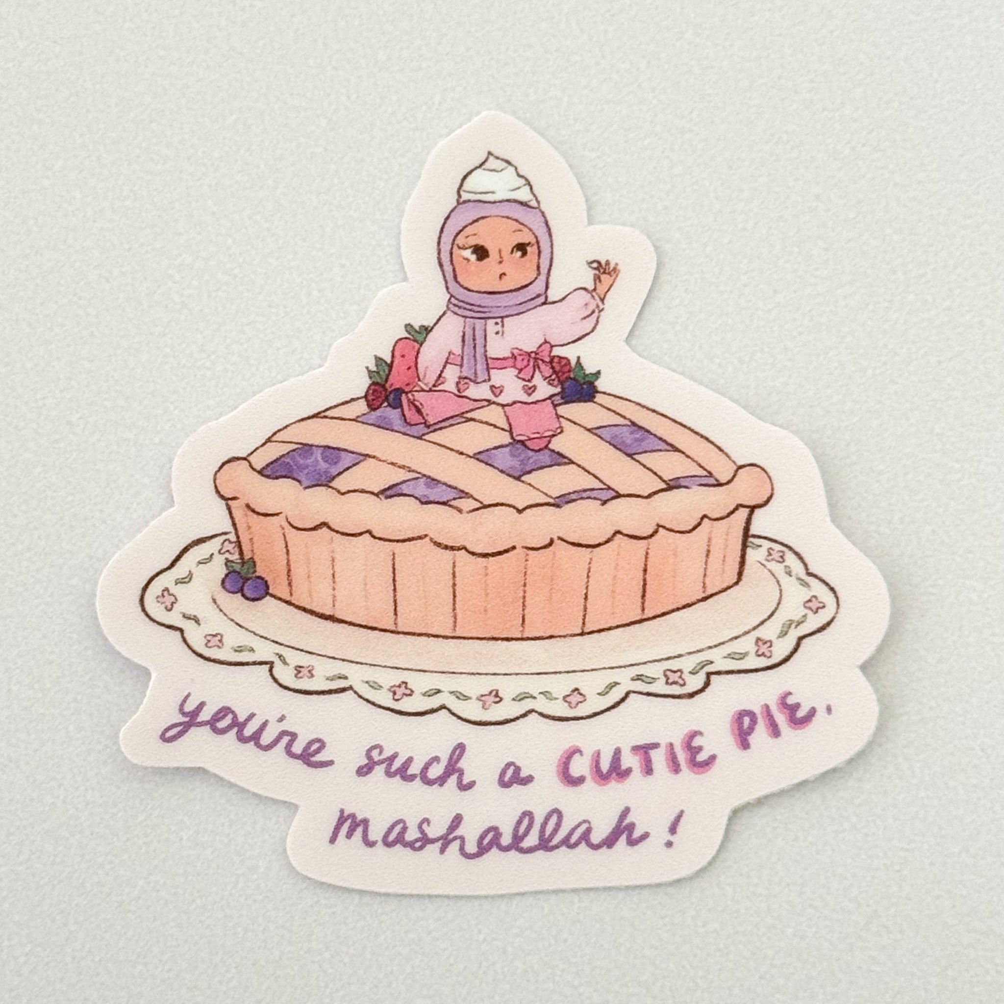 Sticker - Mashallah You're A Cutie Pie