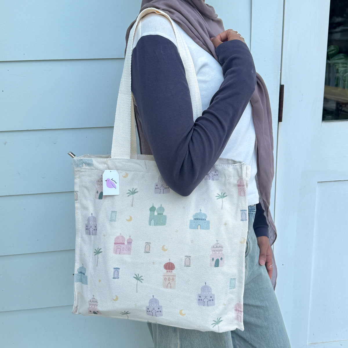 Tote Bag - Masjids & Moons