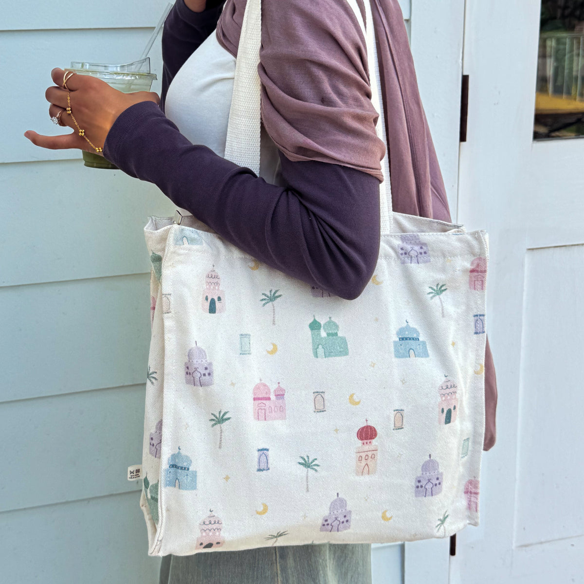 Tote Bag - Masjids & Moons