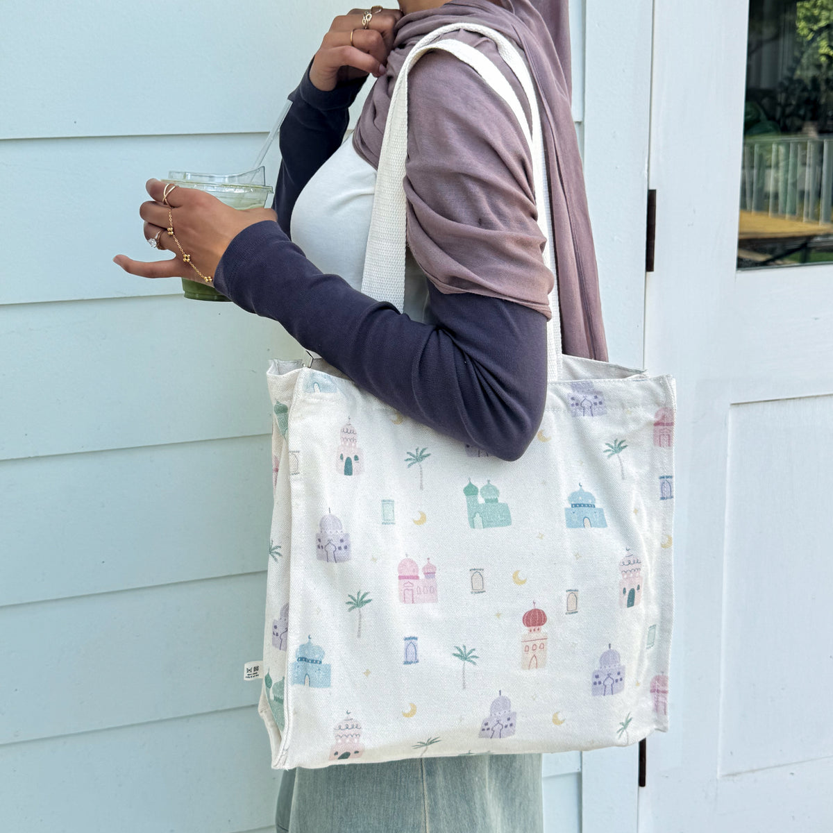 Tote Bag - Masjids & Moons