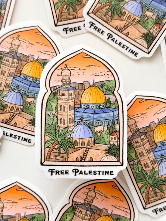 Sticker - Holy Land - 100% of profits go to Palestine