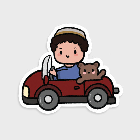 Sticker - Cutie on the Road (Boy)