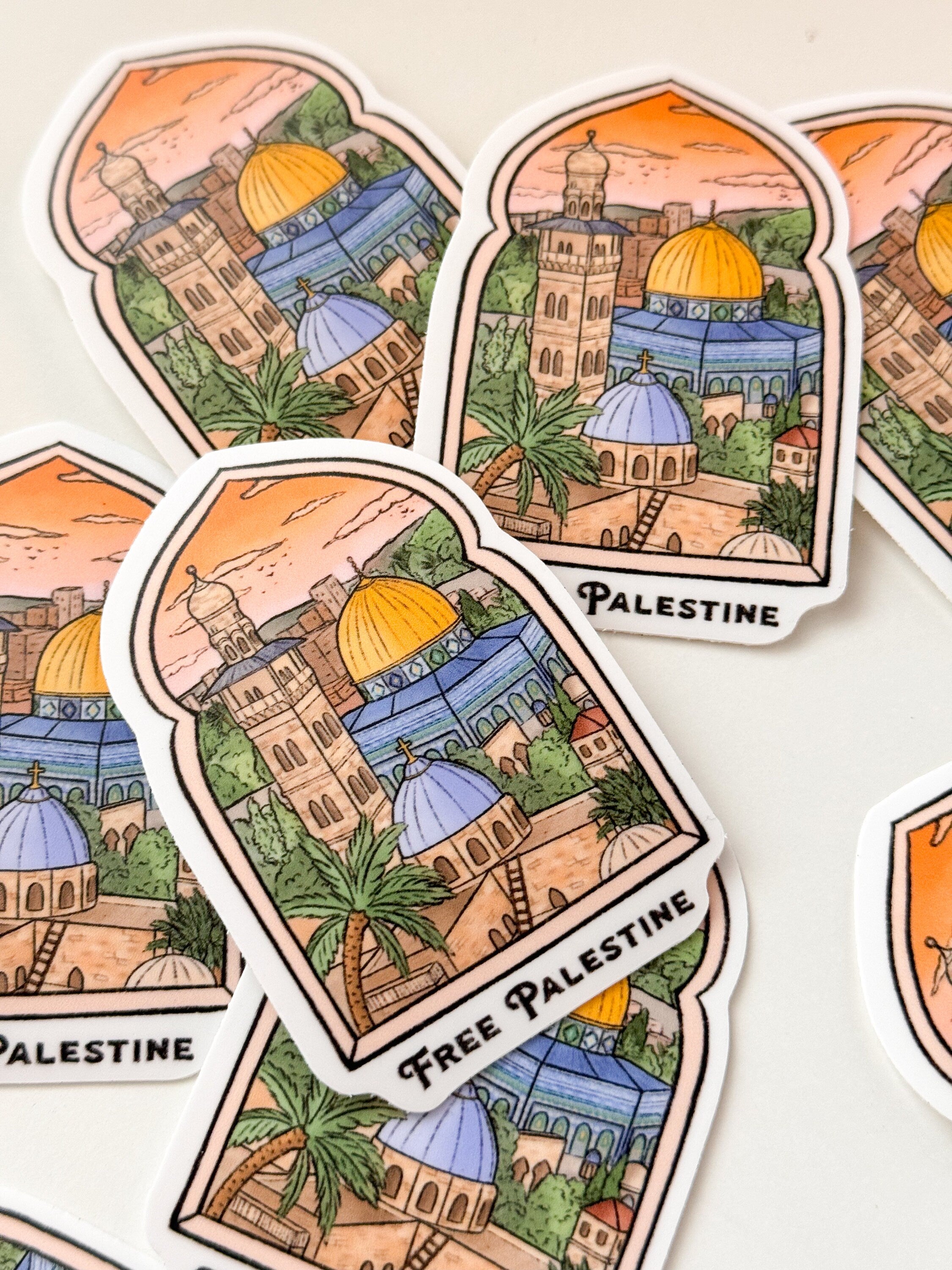 Sticker - Holy Land - 100% of profits go to Palestine