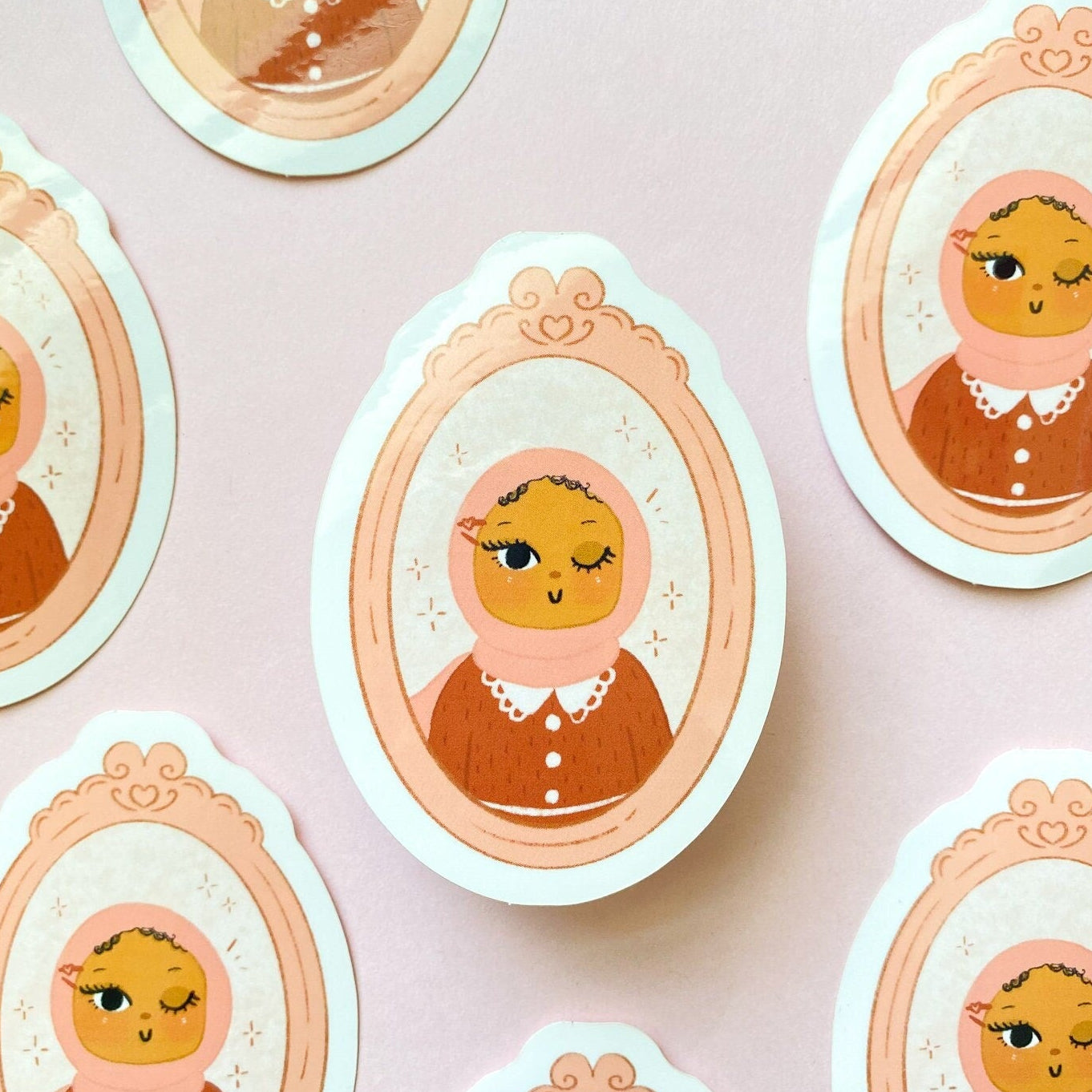 Sticker - Hijabi in the Mirror