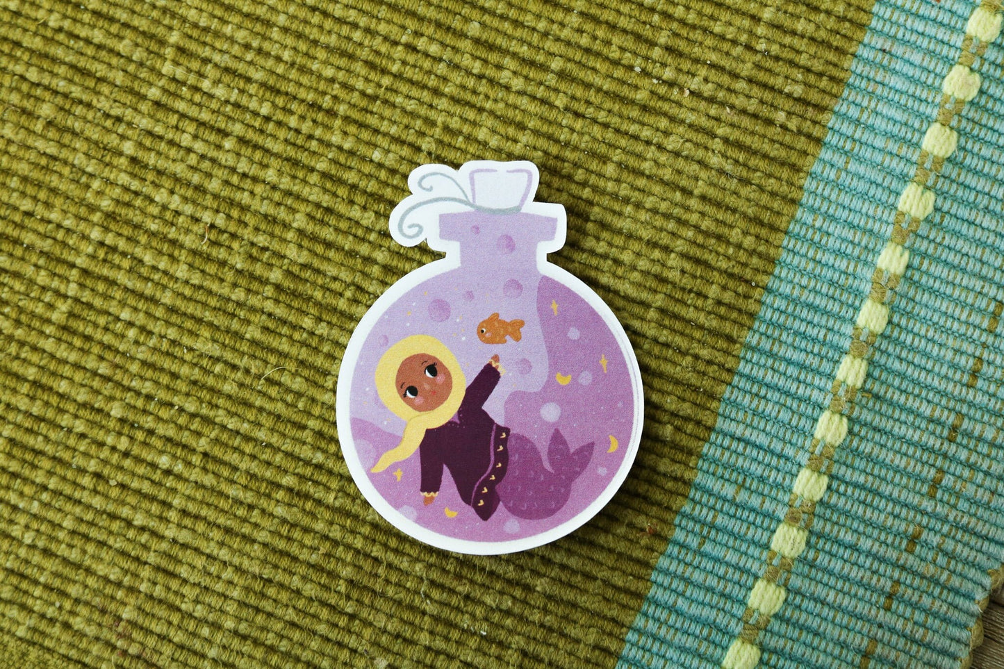 Muslim/Hijabi Mermaid Sticker Muslim | Islamic Stickers | Islamic Gifts | Muslim Gifts | Eid Gifts | Gifts for Muslim Girls