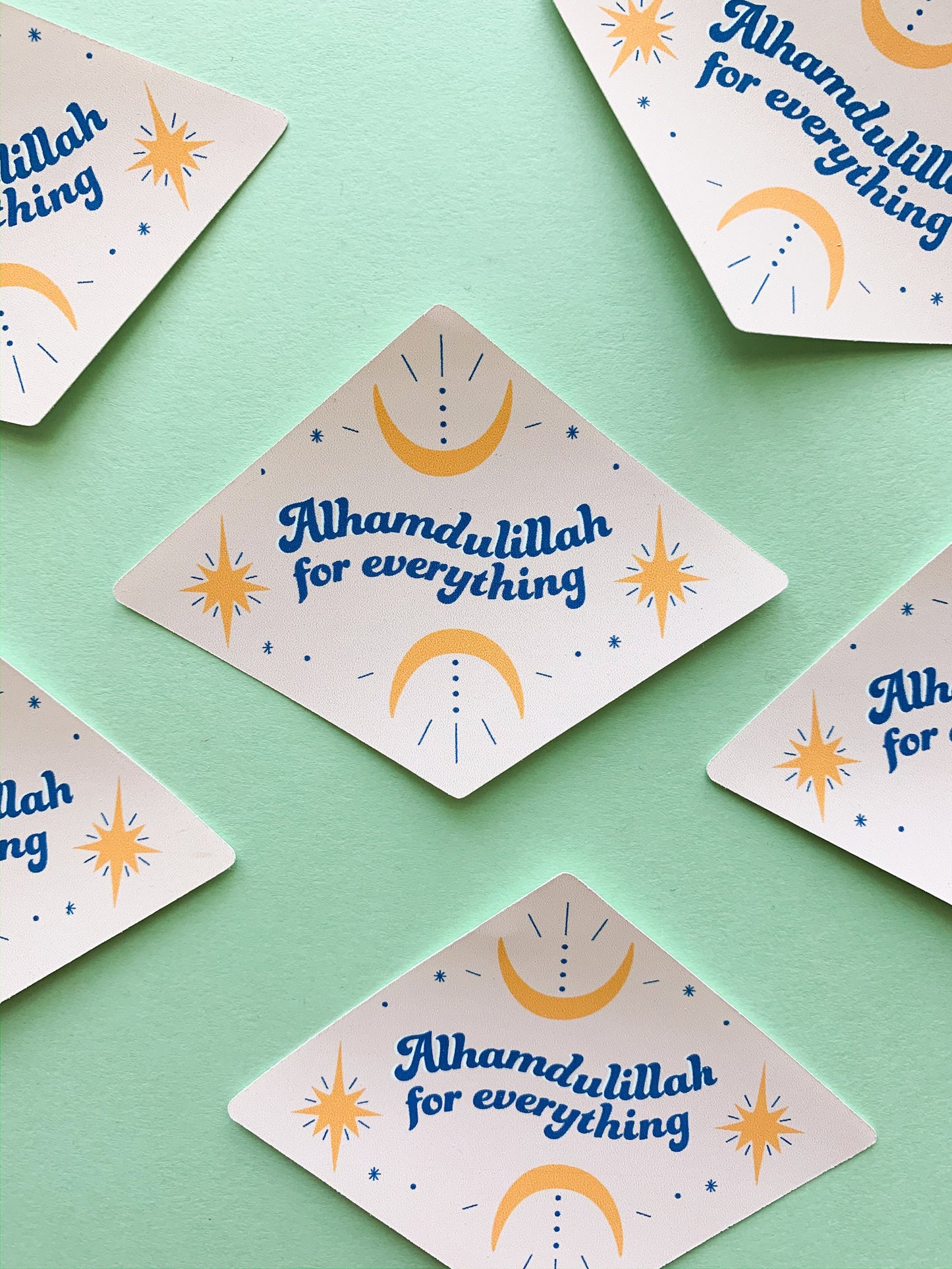 Pink Alhamdulillah for Everything Sticker,Alhamdullilah Sticker,islamic stickers,muslim stickers,cute muslim stickers,cute islam stickers