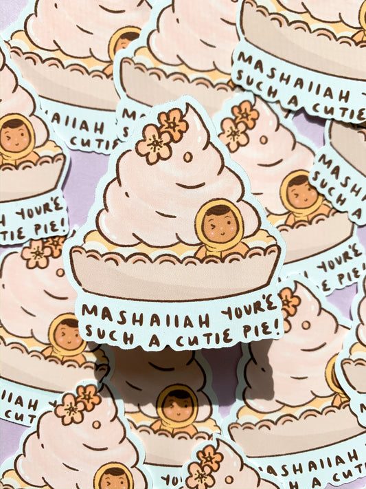 Sticker - Mashallah You're A Cutie Pie