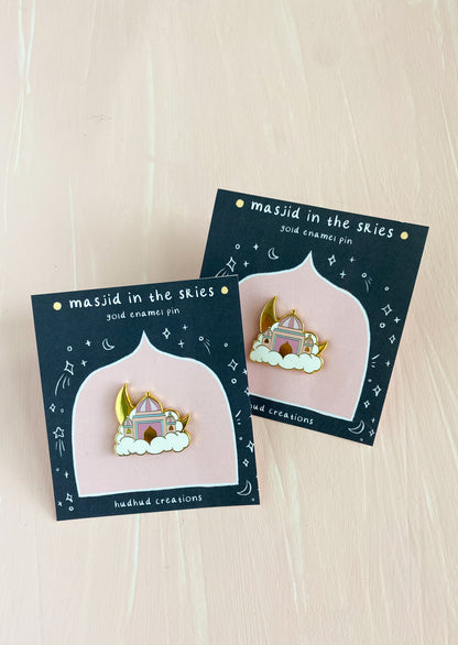 Enamel Pin - Masjid in the Skies