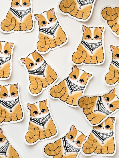 Sticker - Catffiyeh - 100% of profits go to Palestine