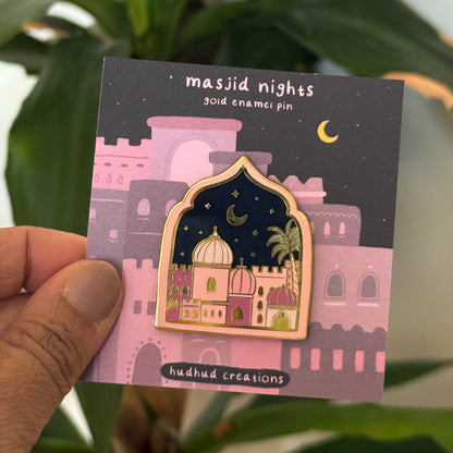 Enamel Pin - Masjid Nights