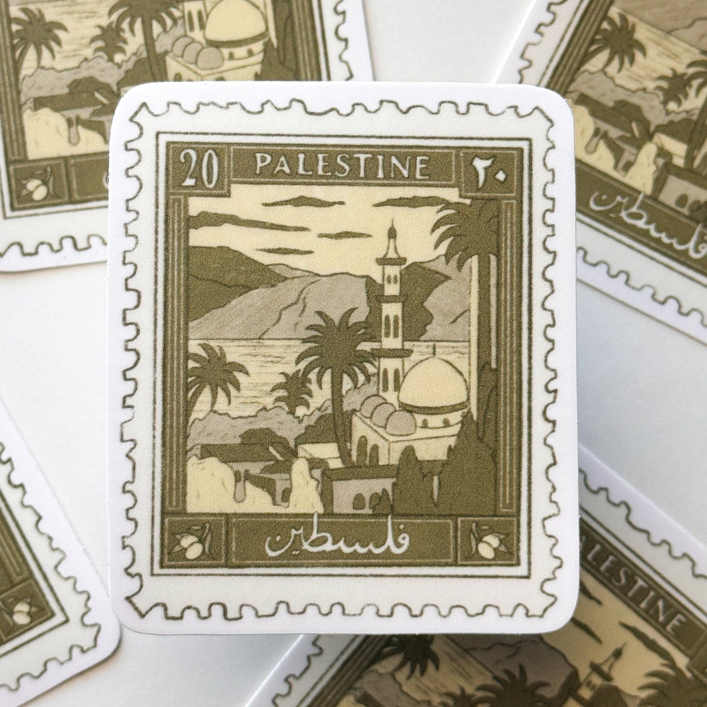 Sticker - Masjid by the Sea  - 100% of profits go to Palestine