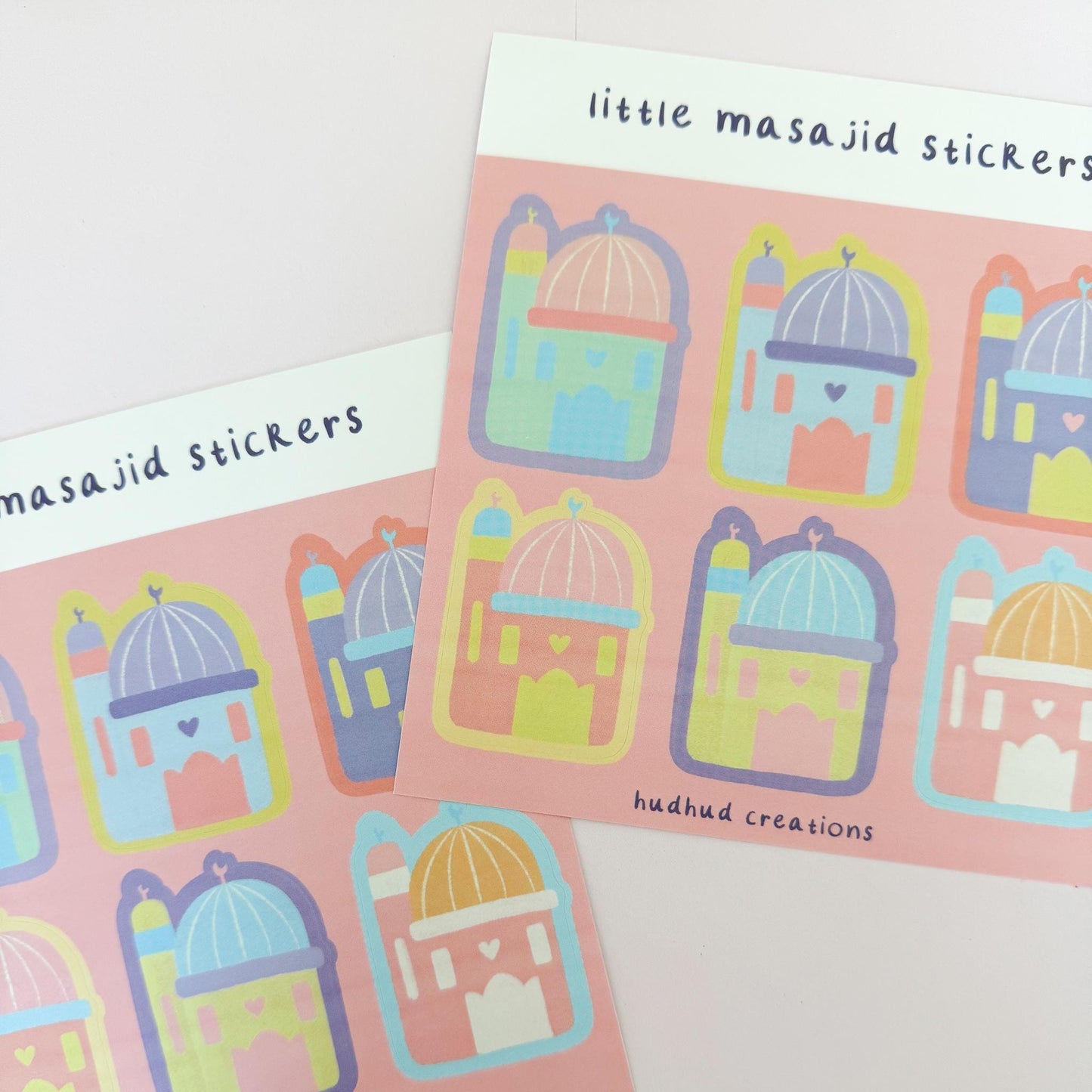 Sticker Sheet - Little Masajid