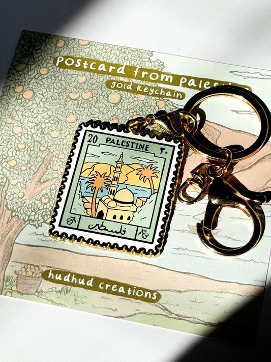 Keychain - Postcard from Palestine