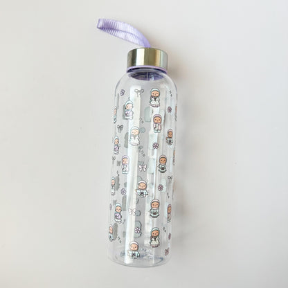 Water Bottle - Coquette Pocket Hijabis Plastic Water Bottle