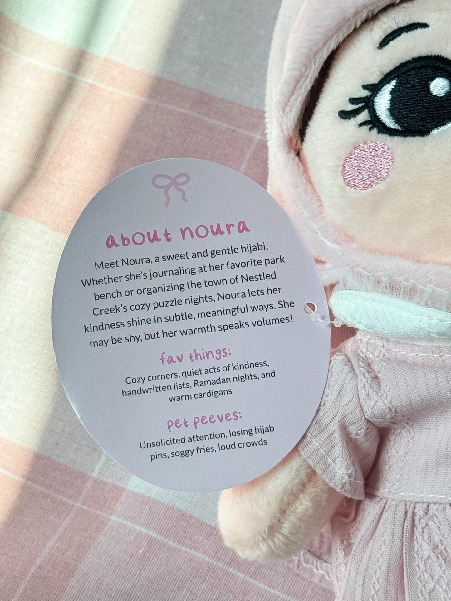 Noura Plushie - Cute Hijabi Doll