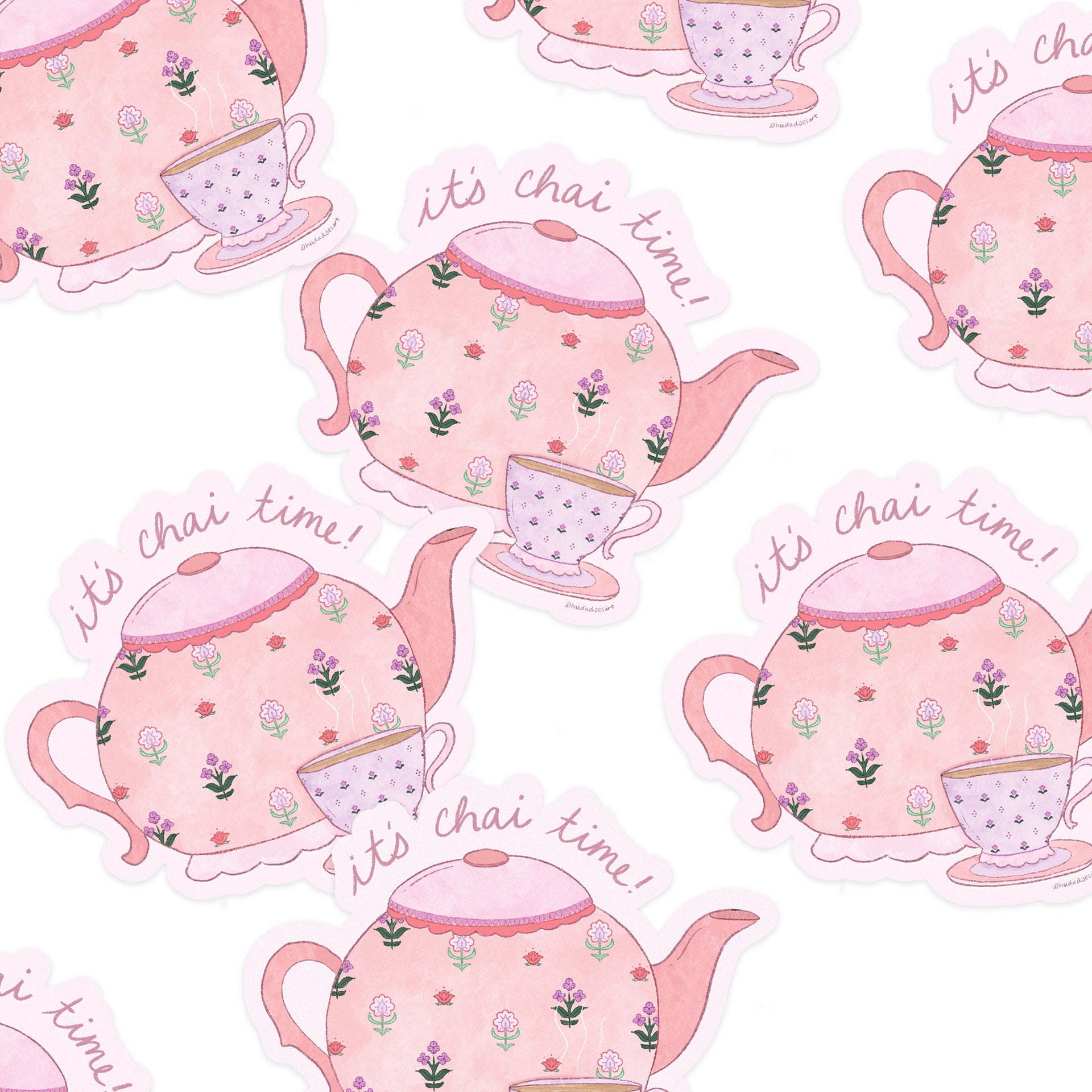 Sticker - It's Chai Time