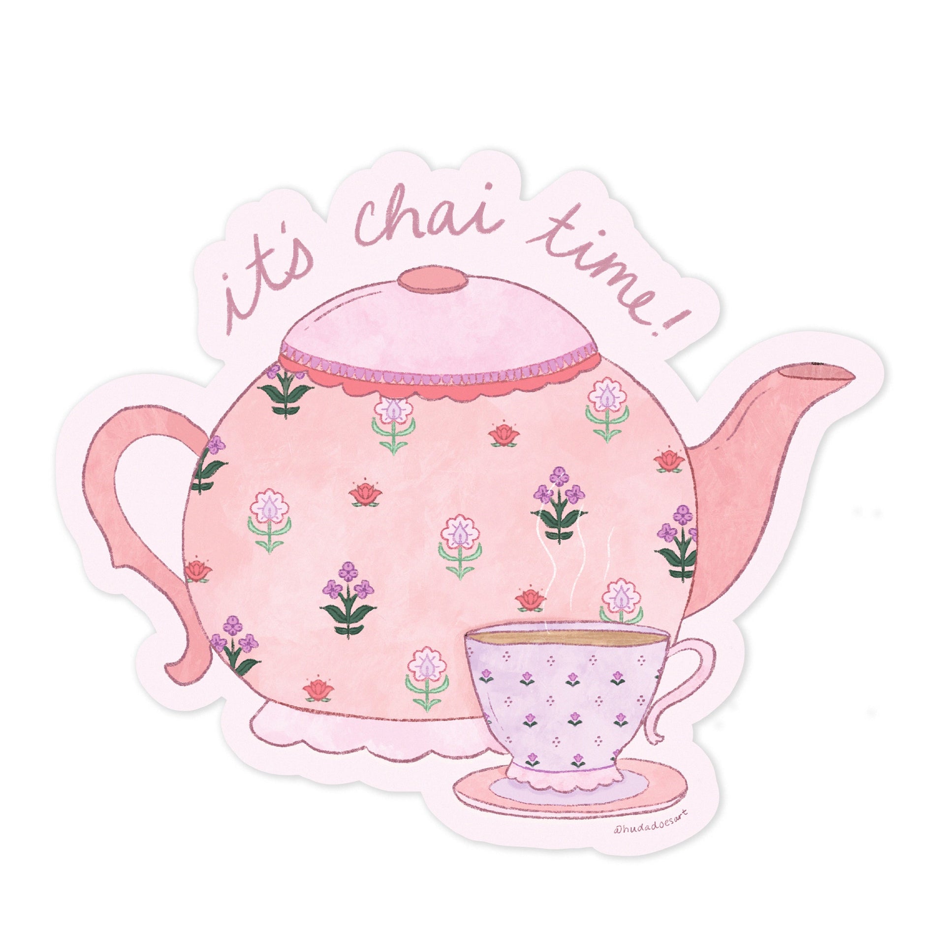 Sticker - It's Chai Time