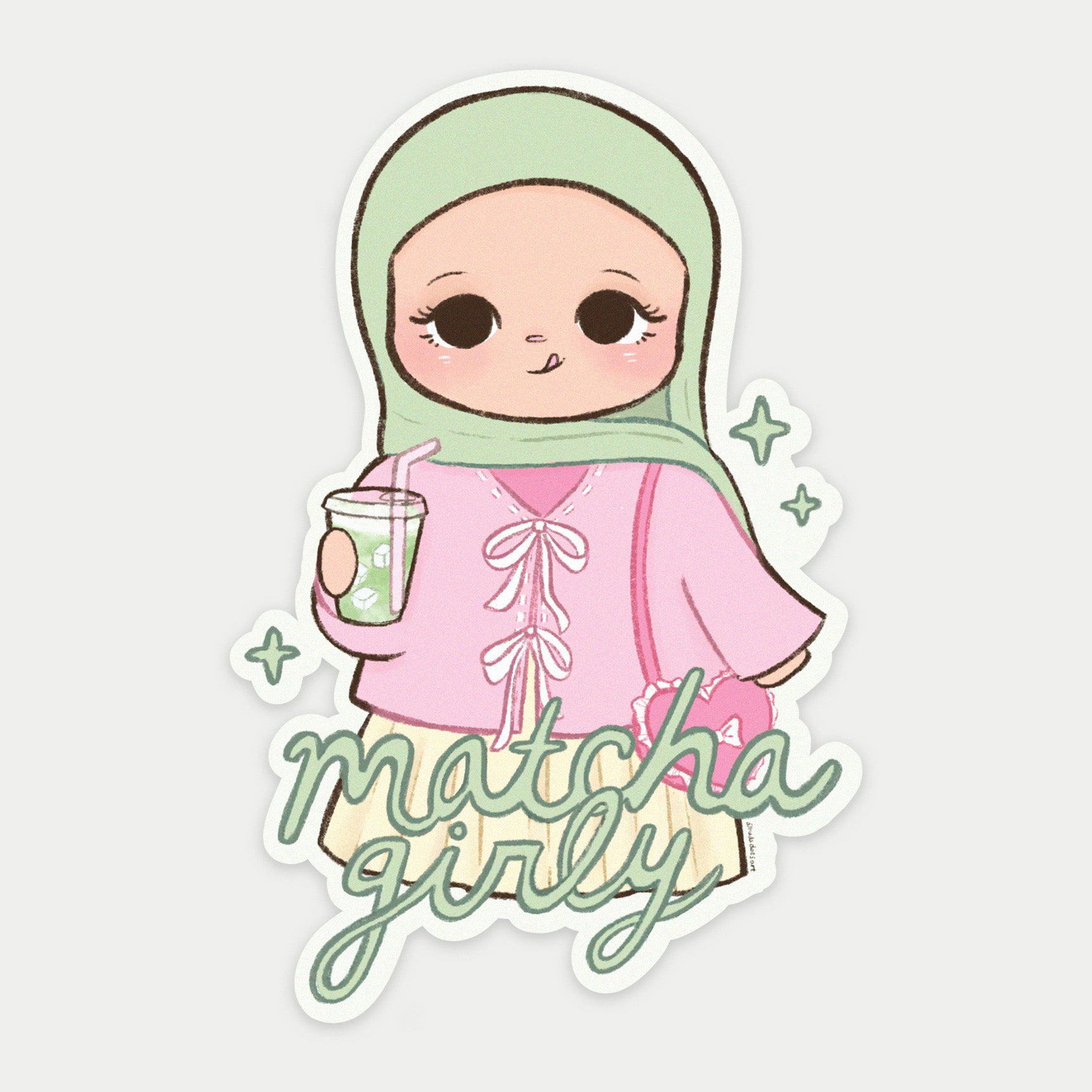 Sticker - Matcha Girly