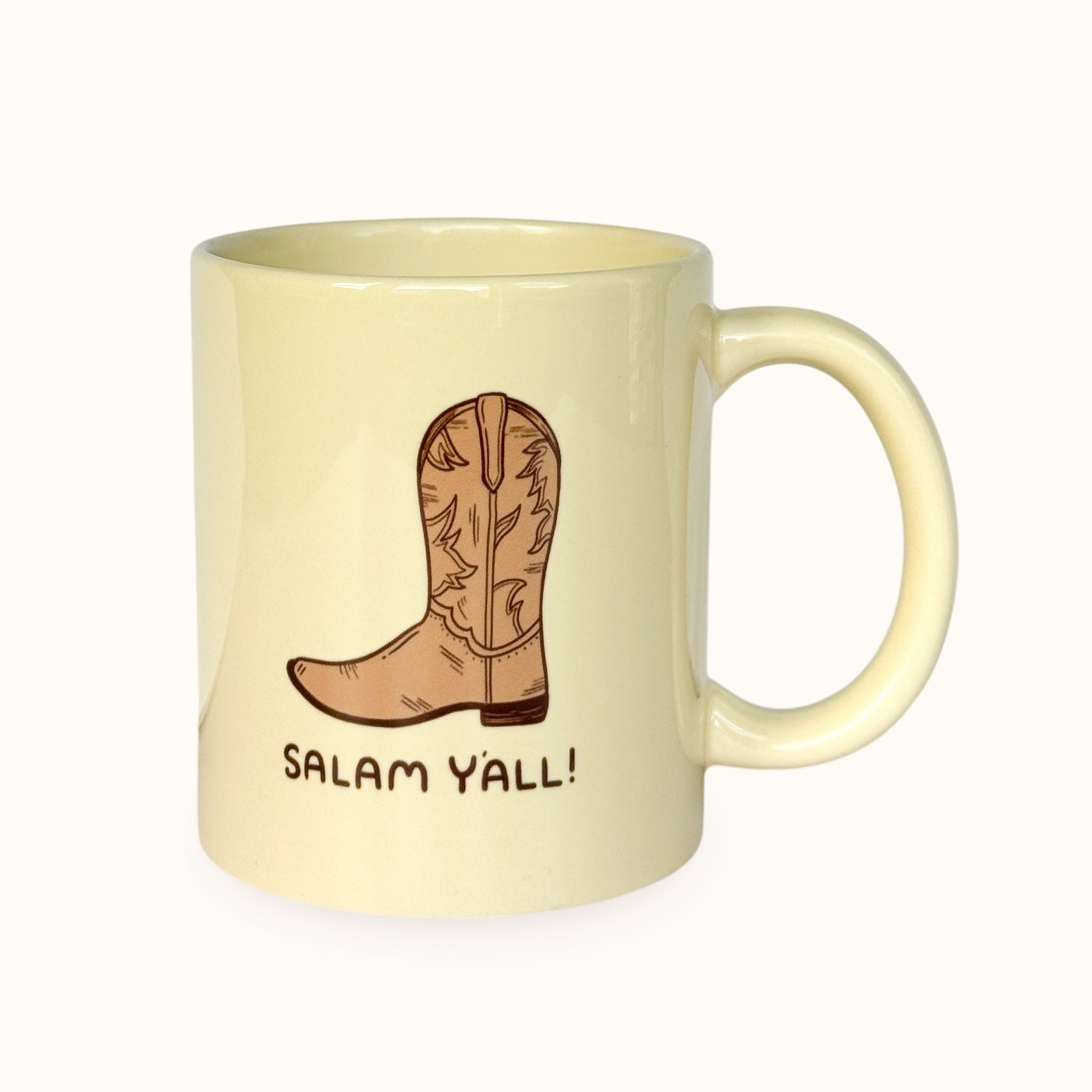 Mug - Salam Y'all (Brown)