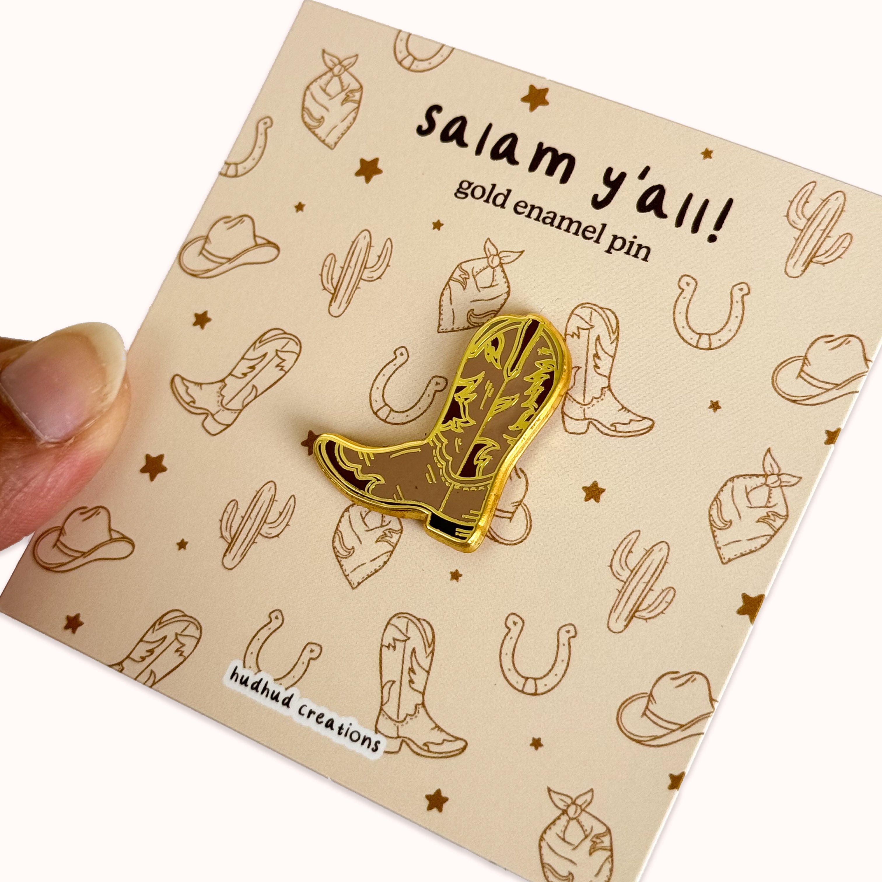 Enamel Pin - Salam Y'all
