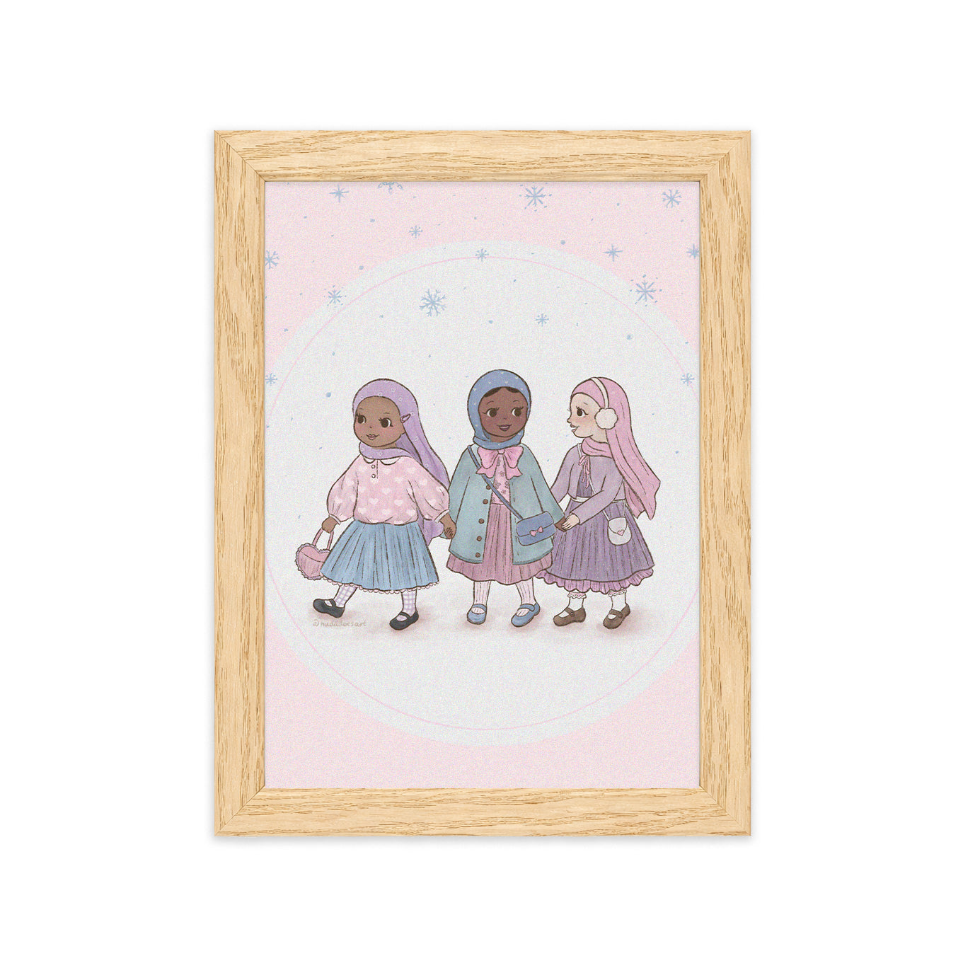 Print - Snow Angels 5x7"
