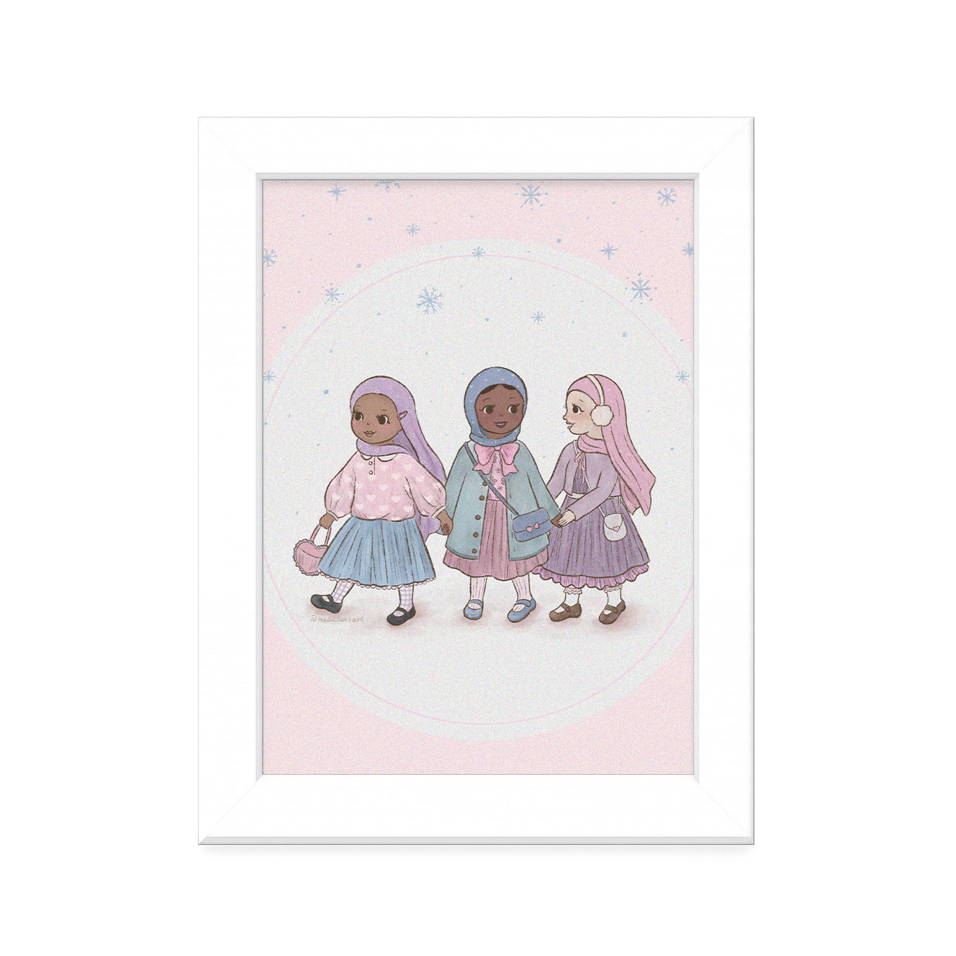 Print - Snow Angels 5x7"